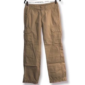 Lucky brand khaki cargo pants women’s size 4